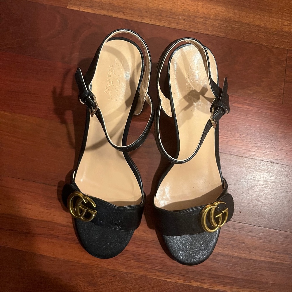 Gucci Mormont Double G sandals
